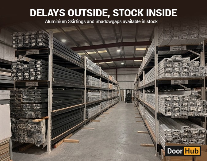 Aluminium profiles in Stock